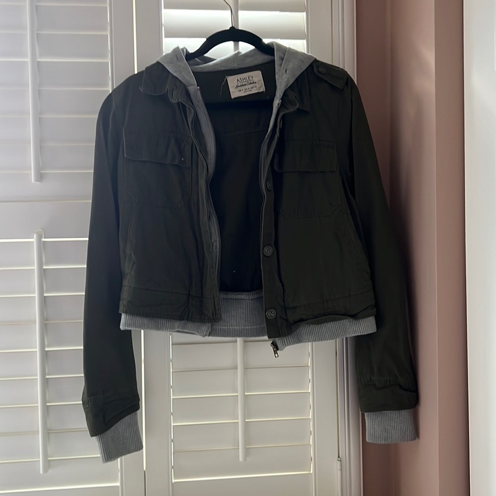 Army Green Light Jacket